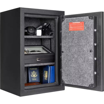 2.02 Cu. Ft. Fireproof Safe with Biometric and Digital Keypad Safe