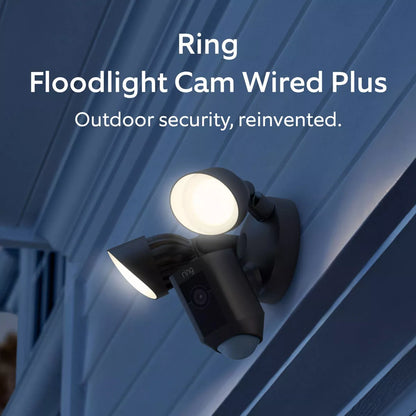 Ring Floodlight Cam Wired plus Security Camera