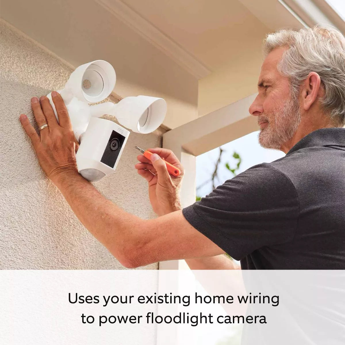 Ring Floodlight Cam Wired plus Security Camera