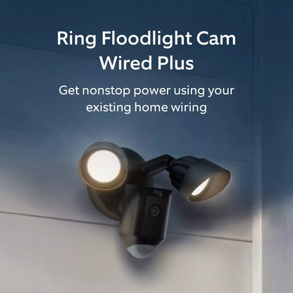 Ring Floodlight Cam Wired plus Security Camera